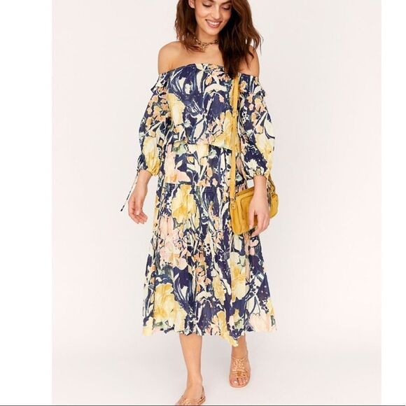 Free People Tropical Skirt Set XS - Picture 3 of 6